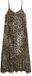 VERO MODA VMJOSIE CALF SINGLET DRESS WVN GA Mini jurk Dames Silver Lining Panterprint Viscose