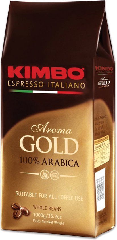 Kimbo Espresso Bar Aroma Gold - Koffiebonen - 1 kg