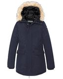 Schott NYC Jktnellyw Parka met capuchon voor dames en heren