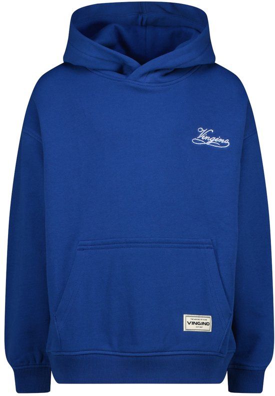 Vingino Nino Jongens Sweater Lange Mouw Katoen Blauw Maat 176