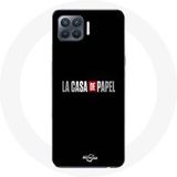 Maniacase Oppo A93 5G La casa de papel Logo Hoesje