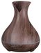 Diffuseur d'arômes ultrasonique - 350 ml - Bois clair - Avec éclairage et minuterie