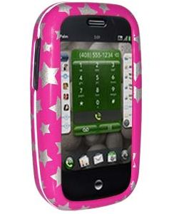 Amzer Roze Kunststof Krasbestendig Schokbestendig Mobiele telefoon behuizing voor O2 Palm Pre, O2 Palm Pre Plus, Palm Pre, Palm Pre Plus