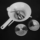 Hachoir multifonctionnel pour légumes avec disques interchangeables