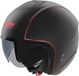 Nolan N20-2 Asso 353, casque ouvert, couleur : Noir Mat/Rouge, taille : S