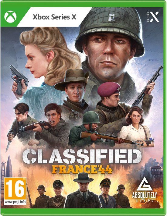 Classified: France '44 - Xbox Series X - Standard Edition - Blu-ray