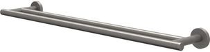IVY Sanibell IVY Wandhanddoekrek - 60 cm - Dubbel - Geborsteld Metaal Zwart PVD