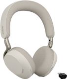 Jabra Evolve3 75 UC + Link 390c Headset Draadloos Hoofdband Oproepen/muziek USB Type-C Bluetooth Grijs