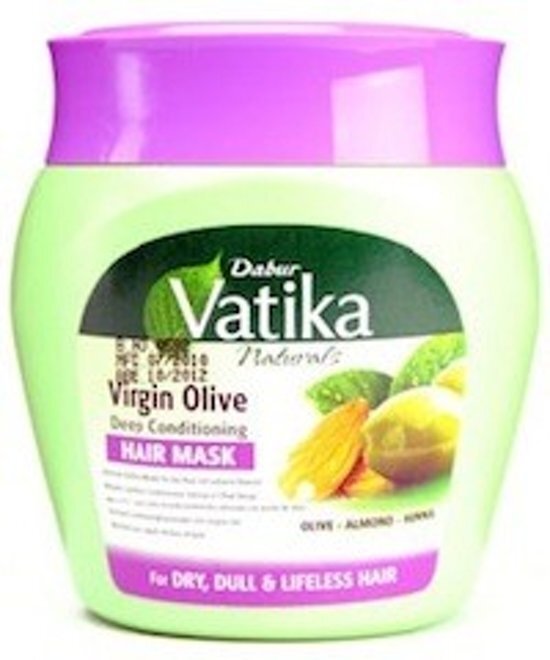 Vatika Dabur Naturals Virgin Olive Deep Conditioning Hair Mask 500 gr