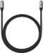 Satechi USB4 Pro Kabel (1.2m/240W) – Ondersteunt Gegevensoverdracht tot 120Gbps – Biedt Opladen tot 240W – Maakt 8K Beelden Mogelijk - Grijs