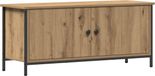 vidaXL TV-meubel 100 x 35 x 45 cm artisan eiken bewerkt hout