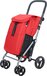 Carlett Classic Duo Boodschappentrolley - 4 Wielen - Rood - 63L