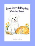 Paws, Purrs and Playtime Coloring Book