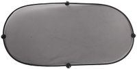SIXTOL CAR SUNSHADE 8 | Zonnescherm met zuignappen voor auto | 100x50 cm | Universeel | UV-bescherming | Opvouwbaar