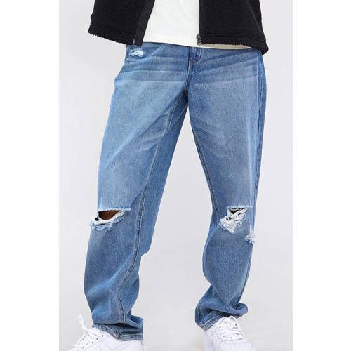 LMTD Loose Fit Jeans - NLMTIZZA - Medium Blue Denim