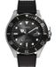 Timex Harborside Coast TW2Y09200 Herenhorloge - Zwart Rubber - Ø 42 mm