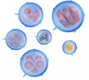 CHPN Siliconen Deksel - Blauw - 6 stuks