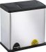 Poubelle Kitchen Move Recycling bak 36 L ZOE Gris Metaal Pedaal prullenbak