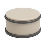 Bol Deurstopper lichtgrijs Ø11x5,3cm