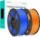 Filament PLA Plus 1.75mm 2KG Bleu - Orange