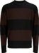 JACK & JONES Soho Ollie Knit Crew Neck Regular Fit Heren Trui Wolmengsel Zwart