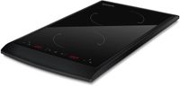 Taurus Darkfire Domino Zwart Aanrecht 31 cm Inductiekookplaat 2 zones