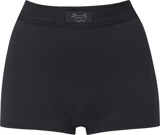 sloggi Double Comfort Dames Short Comfort slip - Zwart - Maat 38