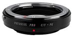 Fotodiox PRO Lens Mount Adapter, Contax Yashica (C/Y) Mount Lens naar Pentax K (PK) mount DSLRS-camera's, CY-PK PRO