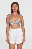 O'Neill Johnny Smocked Waist Korte Broek Dames Wit Maat M