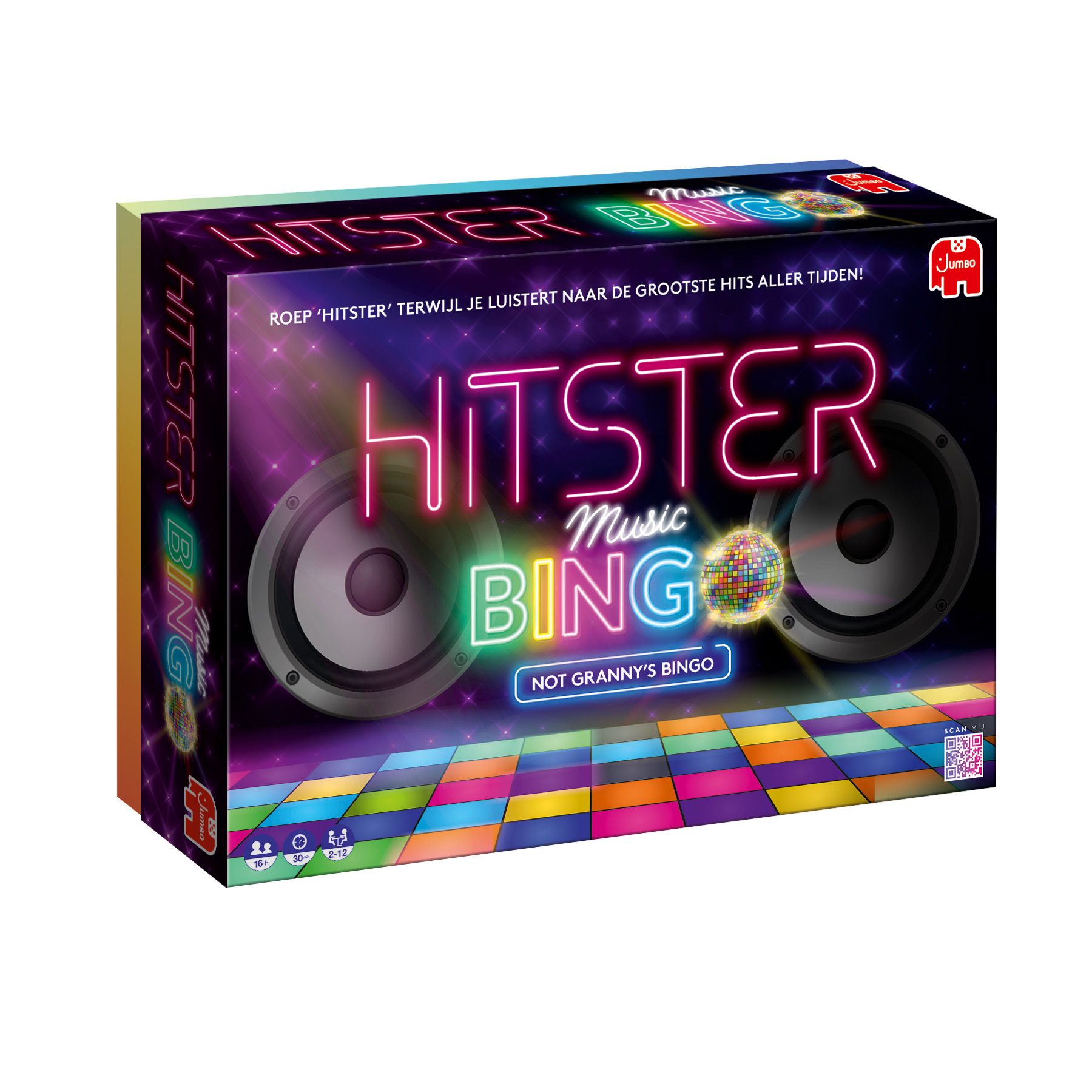 Jumbo Hitster Bingo - Partyspel - Nederlandstalig - 2024