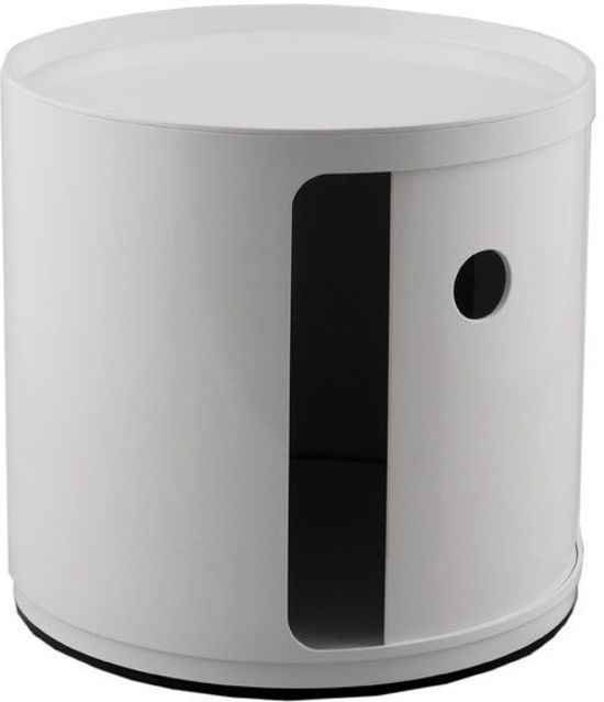 Kartell Componibili Bijzettafel Small (1 Comp.) Wit