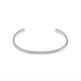 Fossil Herenarmband van roestvrij staal met open sluiting