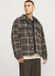 JACK & JONES JORONTARIO JACKET Heren Bruin Polyester Lange Mouw Herfst/Winter 2024