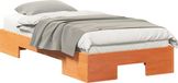 vidaXL Bedframe Bruin 90 x 200 cm