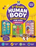 1st Polymath Panda Human Body Activity Books for Kids- 1st Grade Human Body Activity Book for Kids Ages 6-7