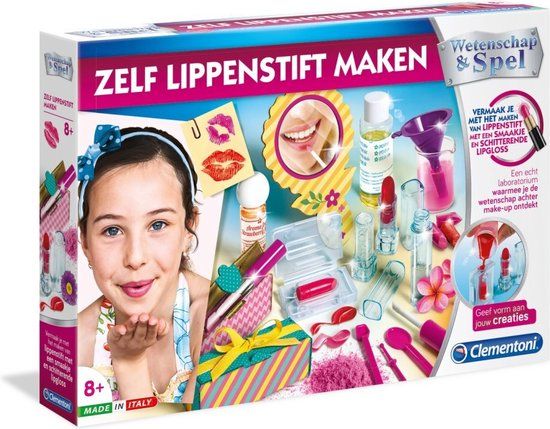 Clementoni Wetenschap & Spel - Lippenstift - Experimenteer Set - 8+ jaar