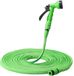 Navaris tuyau d'arrosage extensible 11,25 - 22,5 m - Inclusief douchette à 7 fonctions et raccord de robinet - Tuyau d'eau de jardin pliable et extensible