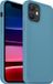 Coverzs Luxe Liquid Silicone case iPhone 12 / 12 Pro Bleu clair