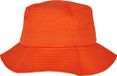 Urban Classics Flexfit Cotton Twill Bucket Hat / Vissershoed - Oranje