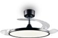 RL LIVE YOUR LIGHT REALITY KASFJORD - Ventilator - Zwart mat - 106 cm