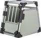 Trixie Transport Box Aluminium - 48 x 57 x 64 cm - Silver/Black