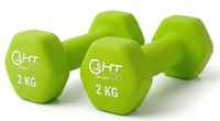 G5 HT SPORT Neopreen halters voor gymnastiek en thuisgymnastiek antislip 0,5 tot 6 kg Koppel of enkel (2 x 2 kg).