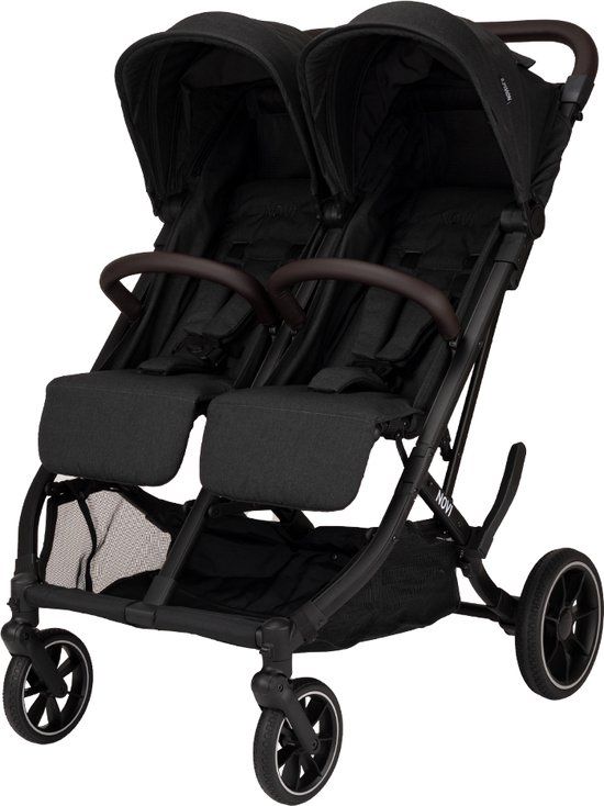 Novi Baby Scott V2 Duobuggy - Black - All-terrain Wheels - XL Sun Canopy