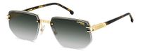 Carrera CARRERA 1070/S BROWN HAVANA ON GOLD/GREEN SHADED 60/17/145 Herrenbrillen Zonnebrillen