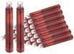 Cartouches pour stylos plume, 30 pièces, 3,4 mm, rouge
