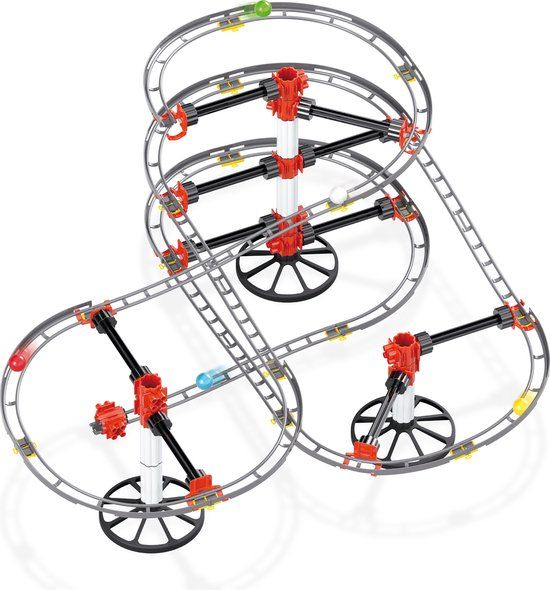 Quercetti Achtbaan Starterset - 94 delig - 4,5 Meter - Multicolor