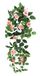 Kunstrozenhanger 74 cm rozenboog slinger kunstbloem hangende bruiloftsboog romantische decoratie roze