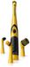 SonicScrubber Pro Jeu de brosses de nettoyage pour voitures, vélos, bateaux, jaune
