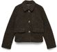 VERO MODA VMELENAHOLLY SHORT JACKET BOO Femme Doudoune L Polyester Chocolate Torte