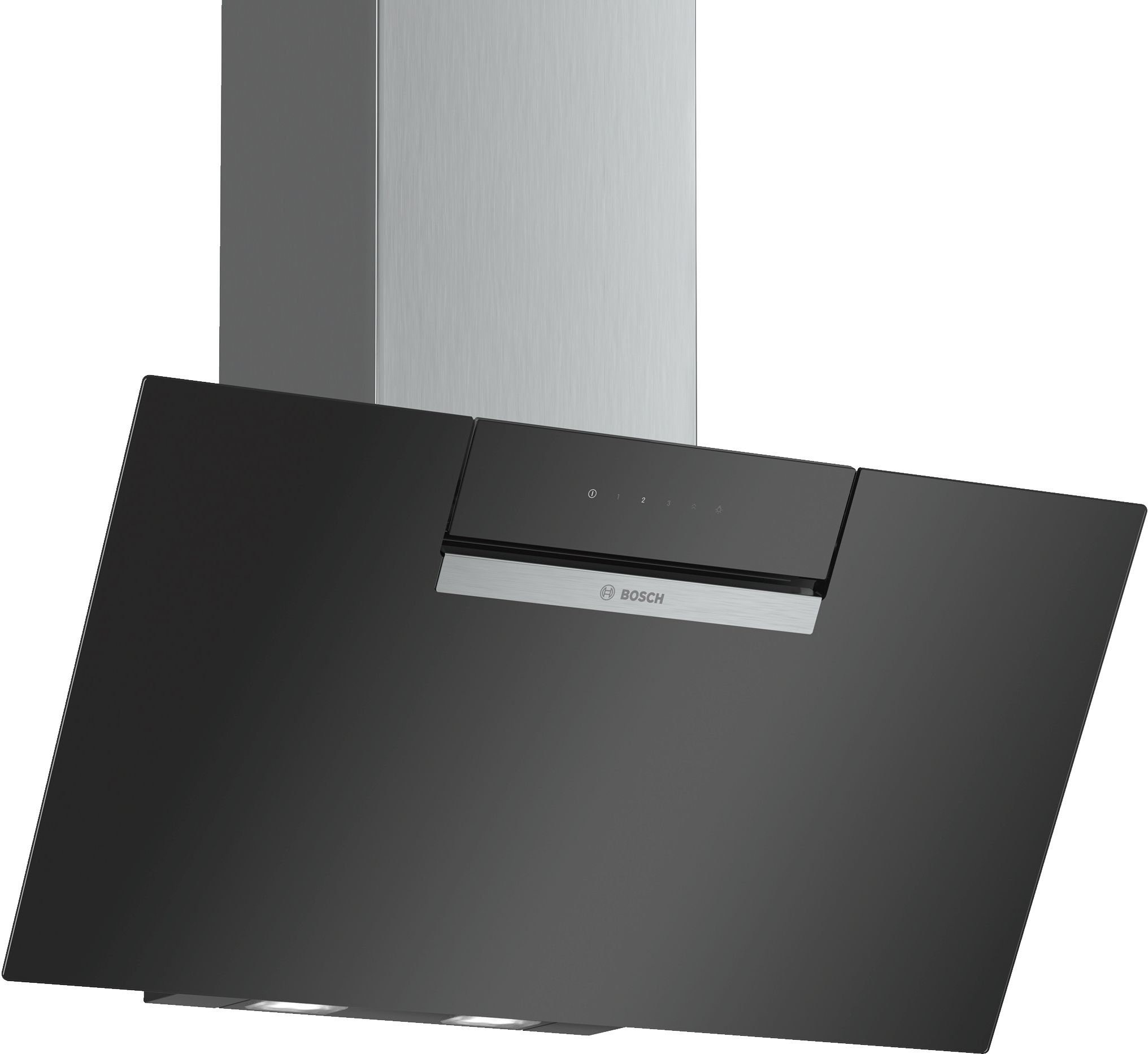 Bosch Serie 2 DWK87EM60 - 80cm Black Wall-mounted Cooker Hood - 669 m³/uur